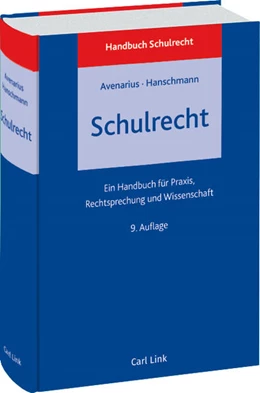 Abbildung von Avenarius / Hanschmann | Schulrecht | 9. Auflage | 2019 | beck-shop.de