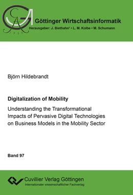 Abbildung von Digitalization of Mobility | 1. Auflage | 2018 | beck-shop.de