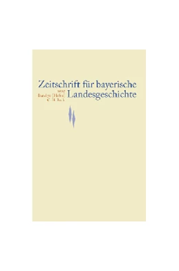 Abbildung von Zeitschrift für bayerische Landesgeschichte Band 71 Heft 2/2008 | 1. Auflage | 2008 | beck-shop.de