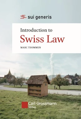 Abbildung von Thommen | Introduction to Swiss Law (Hc.) | 1. Auflage | 2018 | beck-shop.de