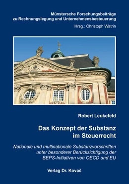 Abbildung von Leukefeld | Das Konzept der Substanz im Steuerrecht | 1. Auflage | 2018 | 5 | beck-shop.de