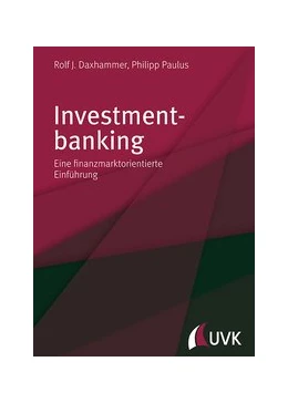 Abbildung von Daxhammer / Paulus | Investmentbanking | 1. Auflage | 2019 | beck-shop.de