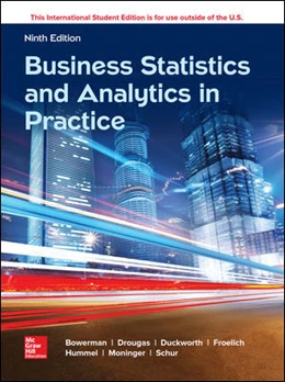 Abbildung von Bowerman / Connell | ISE Business Statistics and Analytics in Practice | 9. Auflage | 2018 | beck-shop.de