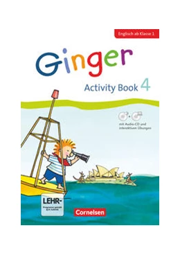 Abbildung von Caspari-Grote / Grandt | Ginger - Early Start Edition - Activity Book 4. Englisch ab Klasse 1. Mit interaktiven Übungen online | 1. Auflage | 2020 | beck-shop.de