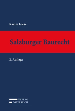 Abbildung von Giese | Salzburger Baurecht | 2. Auflage | 2018 | beck-shop.de