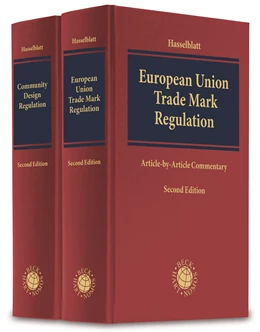 Abbildung von Hasselblatt | European Union Trade Mark Regulation and Community Design Regulation | 2. Auflage | 2018 | beck-shop.de