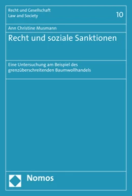 Abbildung von Musmann | Recht und soziale Sanktionen | 1. Auflage | 2018 | beck-shop.de