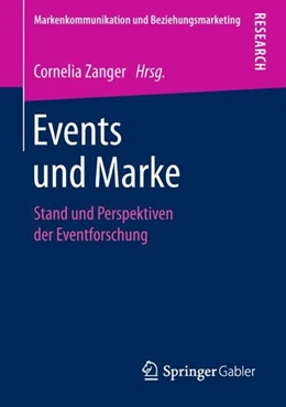 Abbildung von Zanger | Events und Marke | 1. Auflage | 2018 | beck-shop.de