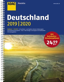 Abbildung von ADAC Maxiatlas Deutschland 2019/2020 1:150 000 | 1. Auflage | 2018 | beck-shop.de