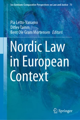 Abbildung von Letto-Vanamo / Tamm | Nordic Law in European Context | 1. Auflage | 2019 | 73 | beck-shop.de