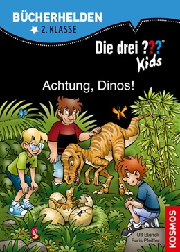 Abbildung von Blanck / Pfeiffer | Die drei ??? Kids, Bücherhelden, Achtung, Dinos! (drei Fragezeichen Kids) | 1. Auflage | 2018 | beck-shop.de