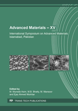 Abbildung von Ikram / Bhatty | Advanced Materials – XV | 1. Auflage | 2018 | beck-shop.de