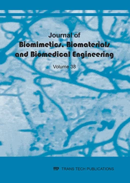 Abbildung von Journal of Biomimetics, Biomaterials and Biomedical Engineering Vol. 38 | 1. Auflage | 2018 | Volume 38 | beck-shop.de