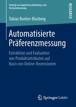 Abbildung von Roelen-Blasberg | Automatisierte Präferenzmessung | 1. Auflage | 2018 | beck-shop.de