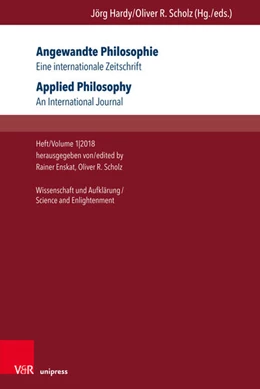 Abbildung von Enskat / Scholz | Angewandte Philosophie. Eine internationale Zeitschrift / Applied Philosophy. An International Journal | 1. Auflage | 2019 | beck-shop.de