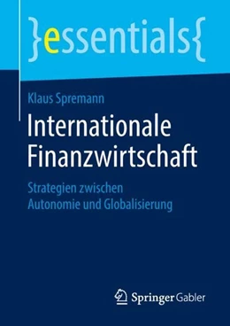 Abbildung von Spremann | Internationale Finanzwirtschaft | 1. Auflage | 2018 | beck-shop.de