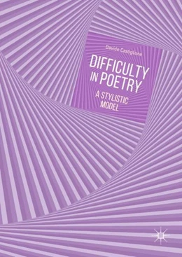 Abbildung von Castiglione | Difficulty in Poetry | 1. Auflage | 2018 | beck-shop.de