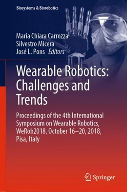 Abbildung von Carrozza / Micera | Wearable Robotics: Challenges and Trends | 1. Auflage | 2018 | beck-shop.de