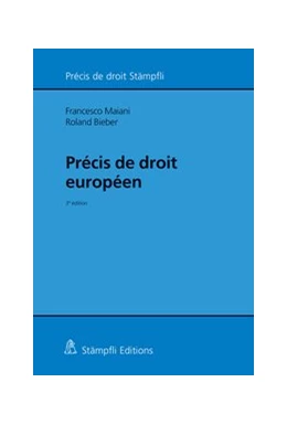 Abbildung von Maiani / Bieber | Précis de droit européen | 3. Auflage | 2016 | beck-shop.de