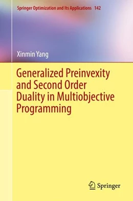 Abbildung von Yang | Generalized Preinvexity and Second Order Duality in Multiobjective Programming | 1. Auflage | 2018 | beck-shop.de