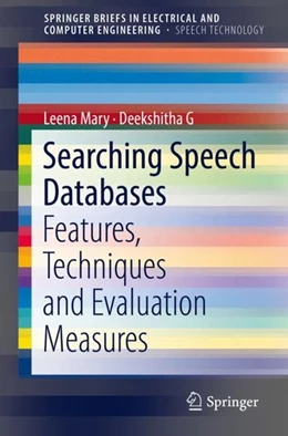 Abbildung von Mary / G | Searching Speech Databases | 1. Auflage | 2018 | beck-shop.de