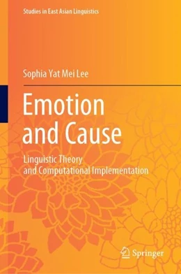 Abbildung von Lee | Emotion and Cause | 1. Auflage | 2018 | beck-shop.de