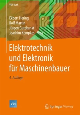 Abbildung von Hering / Martin | Elektrotechnik und Elektronik für Maschinenbauer | 4. Auflage | 2018 | beck-shop.de