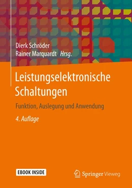 Abbildung von Schröder / Marquardt | Leistungselektronische Schaltungen | 4. Auflage | 2018 | beck-shop.de