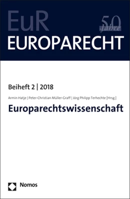 Abbildung von Hatje / Müller-Graff | Europarechtswissenschaft | 1. Auflage | 2018 | beck-shop.de