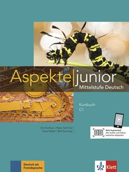 Abbildung von Koithan / Mayr-Sieber | Aspekte junior C1. Kursbuch mit Audios und Videos | 1. Auflage | 2019 | beck-shop.de