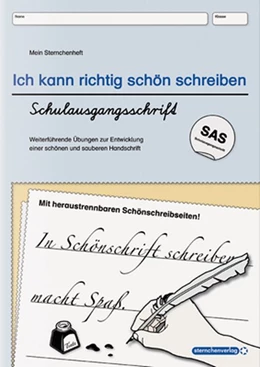 Abbildung von Langhans | Ich kann richtig schön schreiben - Schulausgangsschrift SAS | 1. Auflage | 2019 | beck-shop.de