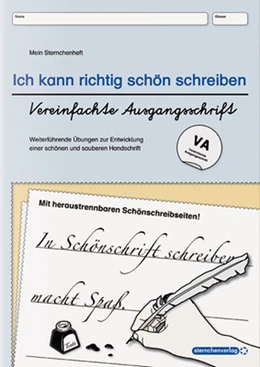 Abbildung von Langhans | Ich kann richtig schön schreiben - Vereinfachte Ausgangsschrift VA | 1. Auflage | 2019 | beck-shop.de