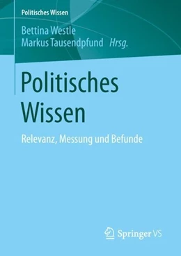 Abbildung von Westle / Tausendpfund | Politisches Wissen | 1. Auflage | 2019 | beck-shop.de
