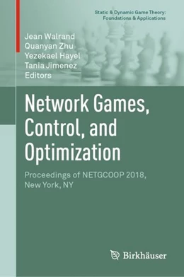 Abbildung von Walrand / Zhu | Network Games, Control, and Optimization | 1. Auflage | 2019 | beck-shop.de