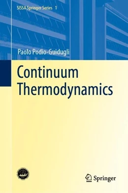 Abbildung von Podio-Guidugli | Continuum Thermodynamics | 1. Auflage | 2019 | beck-shop.de