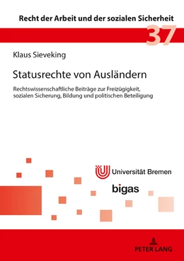 Abbildung von Sieveking | Statusrechte von Ausländern | 1. Auflage | 2019 | 37 | beck-shop.de