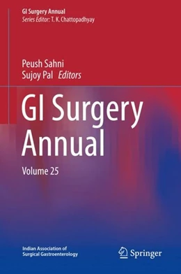 Abbildung von Sahni / Pal | GI Surgery Annual | 1. Auflage | 2019 | beck-shop.de