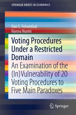 Abbildung von Felsenthal / Nurmi | Voting Procedures Under a Restricted Domain | 1. Auflage | 2019 | beck-shop.de