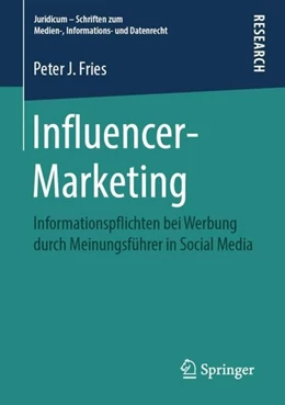 Abbildung von Fries | Influencer-Marketing | 1. Auflage | 2019 | beck-shop.de