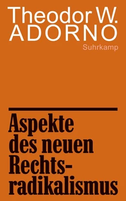 Abbildung von Adorno | Aspekte des neuen Rechtsradikalismus | 1. Auflage | 2019 | beck-shop.de