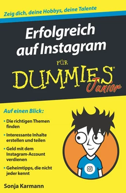 Abbildung von Karmann | Erfolgreich auf Instagram für Dummies Junior | 1. Auflage | 2019 | beck-shop.de