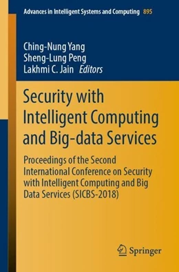 Abbildung von Yang / Peng | Security with Intelligent Computing and Big-data Services | 1. Auflage | 2019 | beck-shop.de