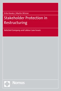 Abbildung von Kovács / Winner | Stakeholder Protection in Restructuring | 1. Auflage | 2019 | beck-shop.de