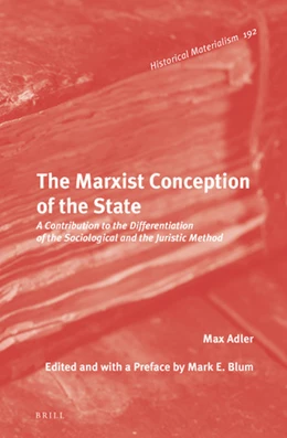 Abbildung von Adler / Blum | The Marxist Conception of the State | 1. Auflage | 2019 | 192 | beck-shop.de