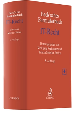 Abbildung von Beck'sches Formularbuch IT-Recht | 5. Auflage | 2020 | beck-shop.de