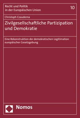 Abbildung von Czauderna | Zivilgesellschaftliche Partizipation und Demokratie | 1. Auflage | 2019 | 10 | beck-shop.de