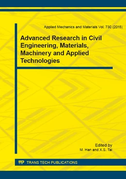 Abbildung von Han / Tai | Advanced Research in Civil Engineering, Materials, Machinery and Applied Technologies | 1. Auflage | 2015 | beck-shop.de