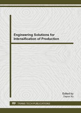 Abbildung von Xu | Engineering Solutions for Intensification of Production | 1. Auflage | 2014 | Volume 902 | beck-shop.de