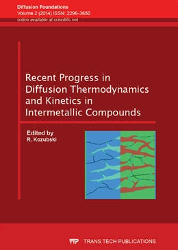 Abbildung von Abdank-Kozubski | Recent Progress in Diffusion Thermodynamics and Kinetics in Intermetallic Compounds | 1. Auflage | 2014 | Volume 2 | beck-shop.de