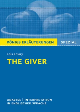 Abbildung von Lowry / Charles | The Giver von Lois Lowry. Textanalyse und Interpretation | 1. Auflage | 2019 | beck-shop.de
